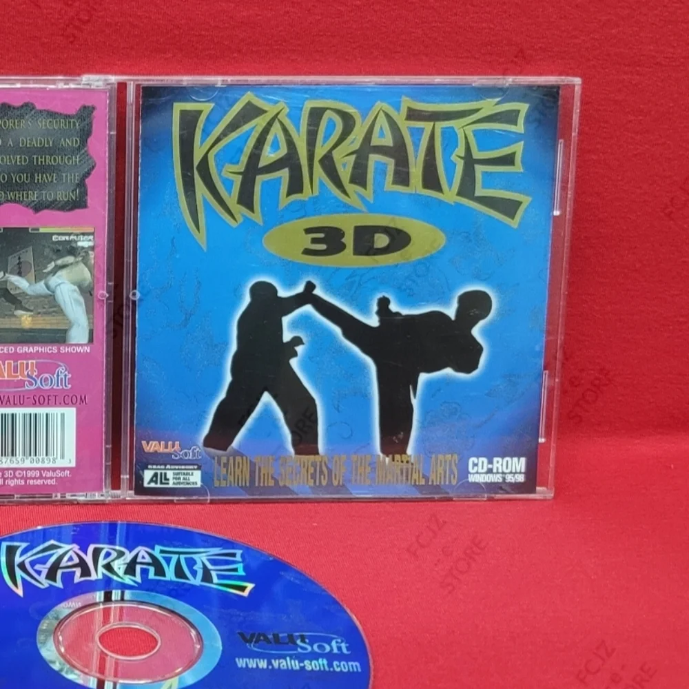 Karate 3D - PC, CD-ROM, Windows 95/98 (1999 ValuSoft) - Pre-Owned